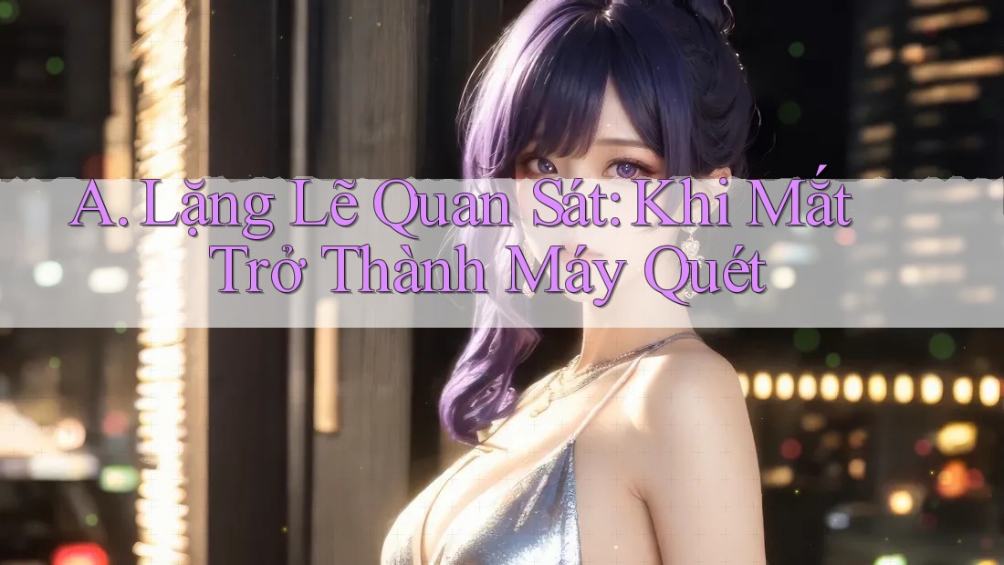 A. Lặng Lẽ Quan Sát: Khi Mắt Trở Thành Máy Quét