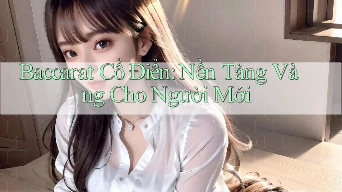 Baccarat Cổ Điển: Nền Tảng Vàng Cho Người Mới