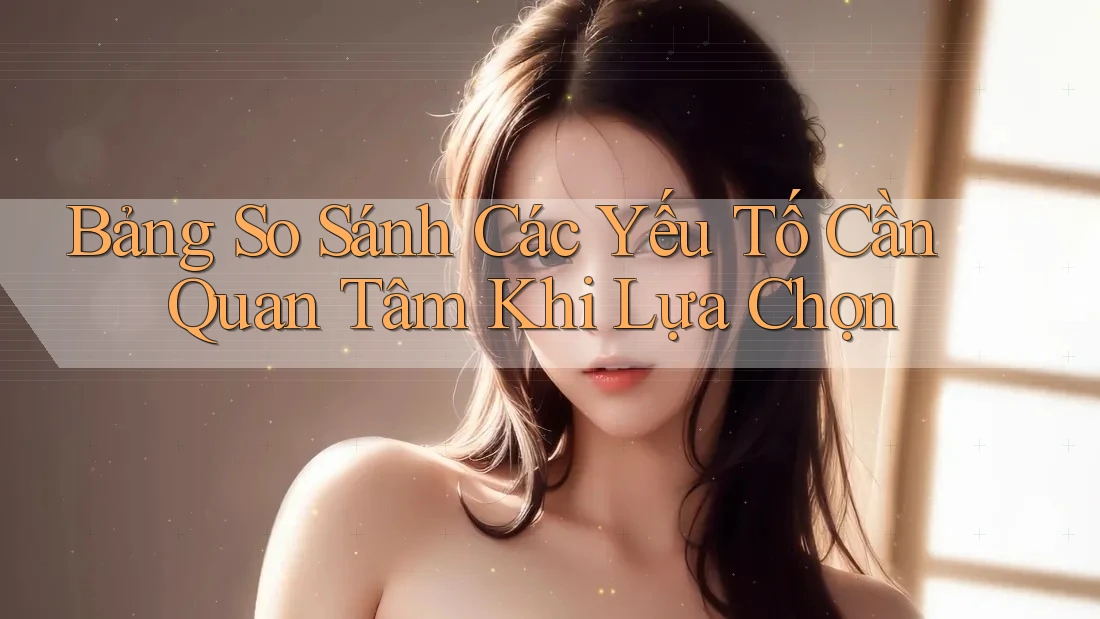 Bảng So Sánh Các Yếu Tố Cần Quan Tâm Khi Lựa Chọn