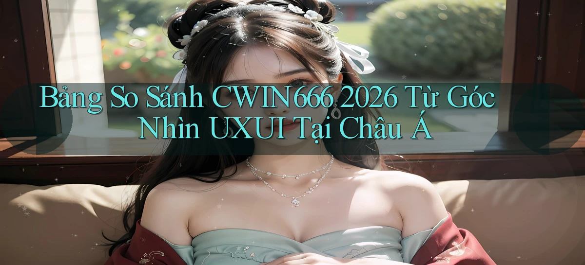 bảng so sánh Cwin666 2026   từ góc nhìn UXUI tại Châu Á