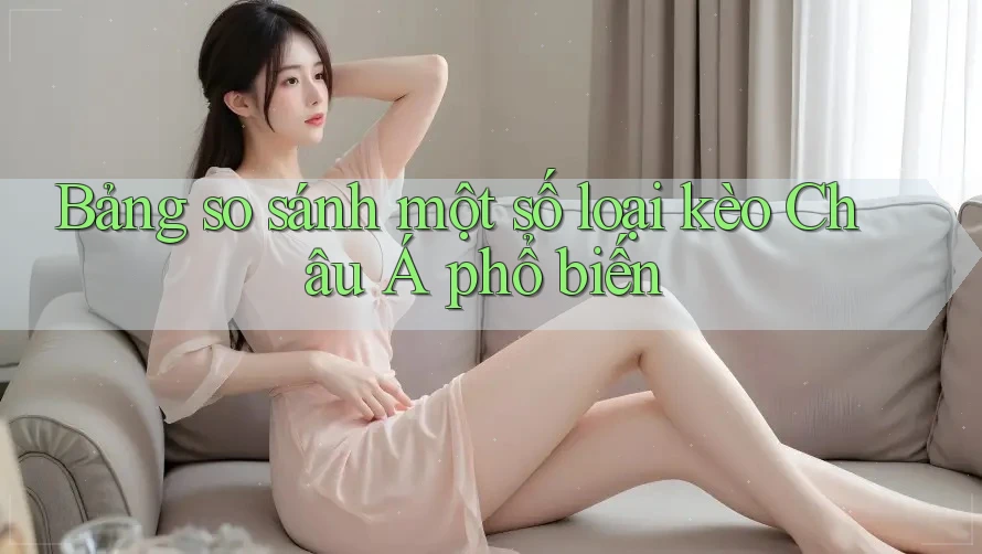 Bảng so sánh một số loại kèo Châu Á phổ biến