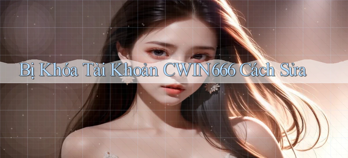 bị khóa tài khoản cwin666 cách sửa