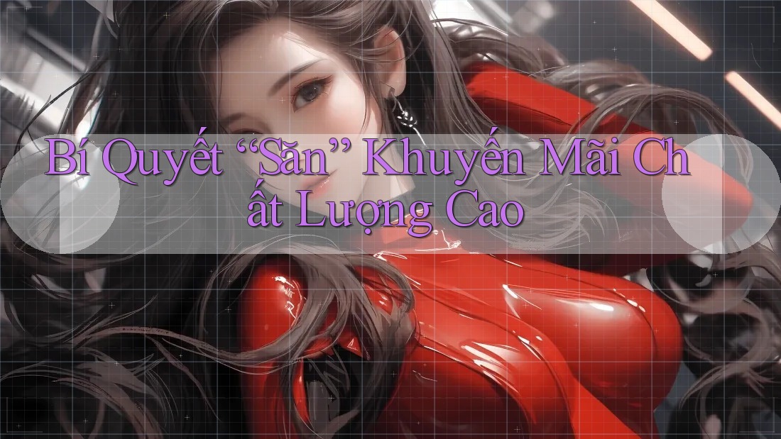 Bí Quyết “Săn” Khuyến Mãi Chất Lượng Cao