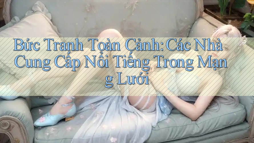 Bức Tranh Toàn Cảnh: Các Nhà Cung Cấp Nổi Tiếng Trong Mạng Lưới