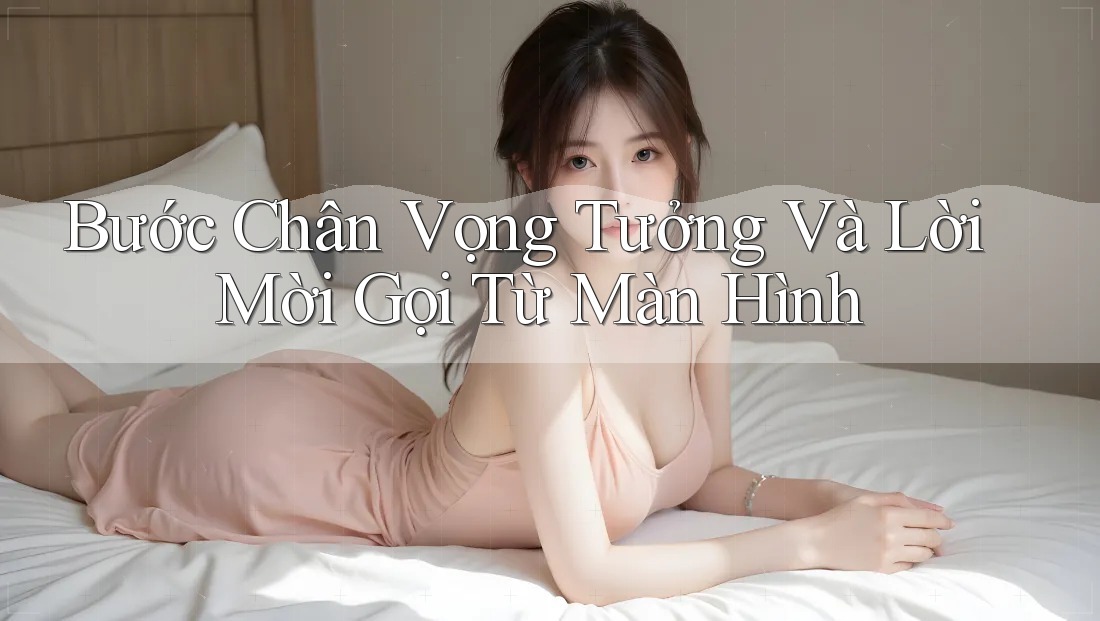Bước Chân Vọng Tưởng Và Lời Mời Gọi Từ Màn Hình Bước Chân Vọng Tưởng Và Lời Mời Gọi Từ Màn Hình