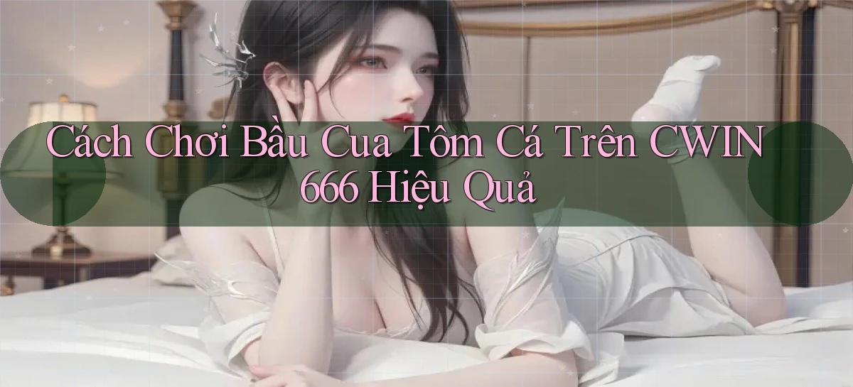 cách chơi bầu cua tôm cá trên cwin666 hiệu quả
