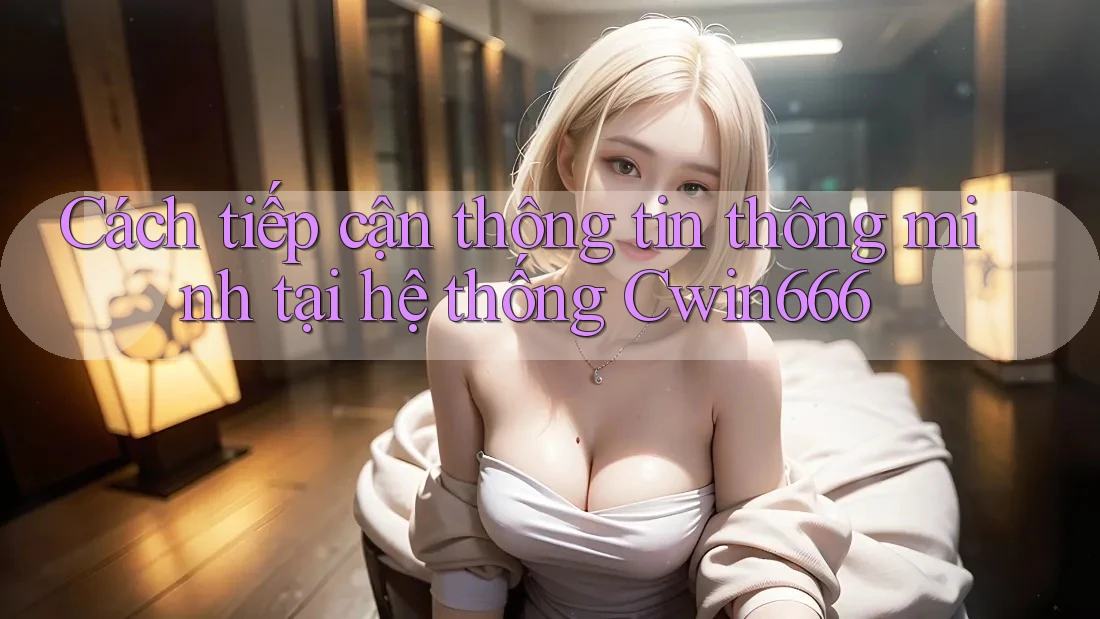 Cách tiếp cận thông tin thông minh tại hệ thống Cwin666 Cách tiếp cận thông tin thông minh tại hệ thống Cwin666