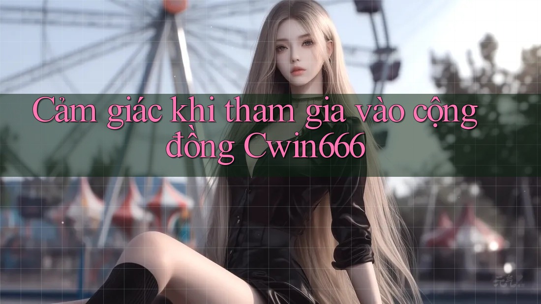 Cảm giác khi tham gia vào cộng đồng Cwin666