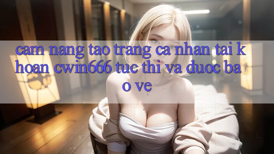 Cẩm nang Tạo trang cá nhân Tài Khoản Cwin666 Tức thì và Được bảo vệ