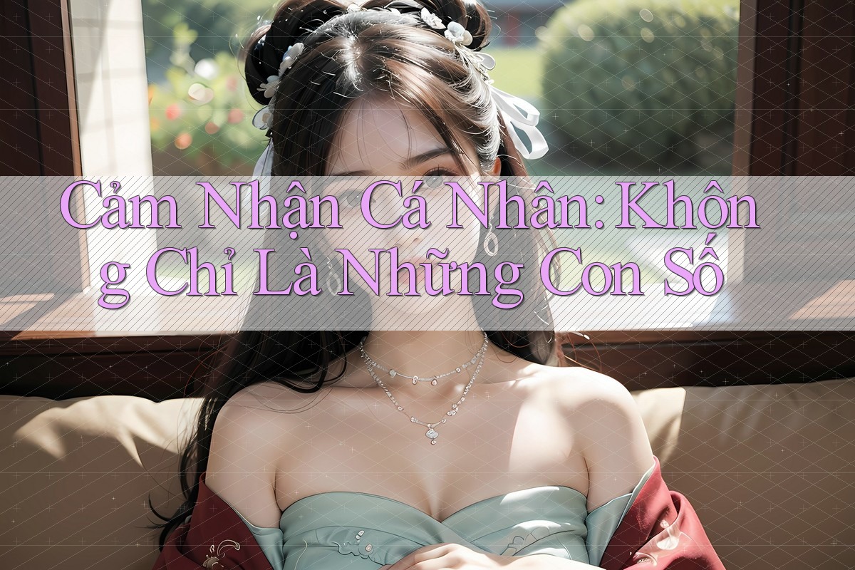 Cảm Nhận Cá Nhân: Không Chỉ Là Những Con Số Cảm Nhận Cá Nhân: Không Chỉ Là Những Con Số