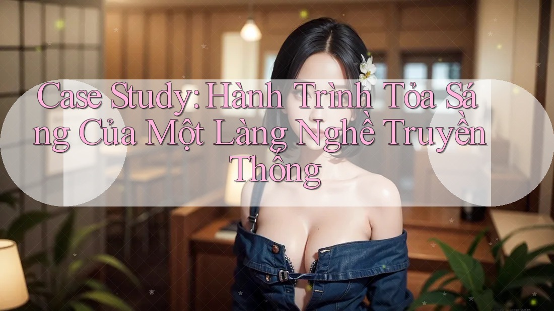 Case Study: Hành Trình Tỏa Sáng Của Một Làng Nghề Truyền Thống Case Study: Hành Trình Tỏa Sáng Của Một Làng Nghề Truyền Thống