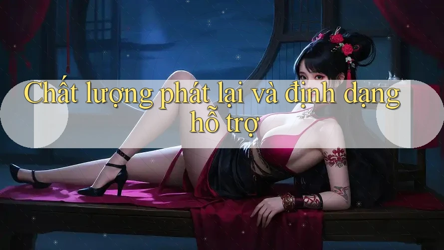 Chất lượng phát lại và định dạng hỗ trợ Chất lượng phát lại và định dạng hỗ trợ