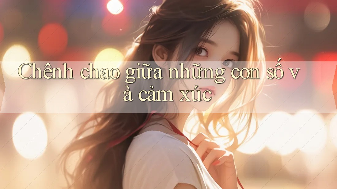 Chênh chao giữa những con số và cảm xúc Chênh chao giữa những con số và cảm xúc