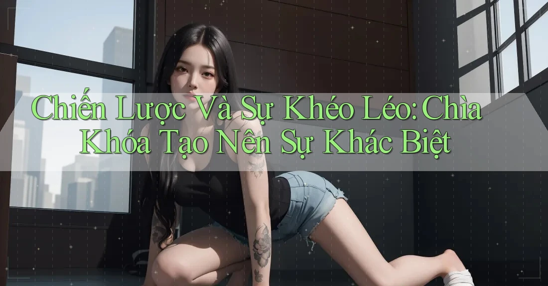 Chiến Lược Và Sự Khéo Léo: Chìa Khóa Tạo Nên Sự Khác Biệt