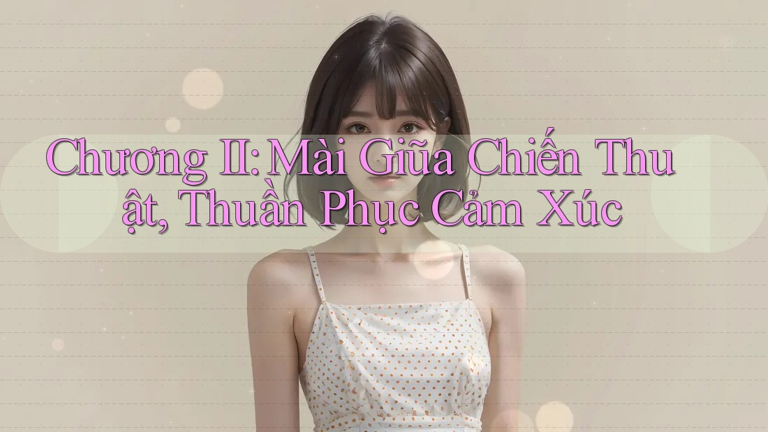 Chương II: Mài Giũa Chiến Thuật, Thuần Phục Cảm Xúc
