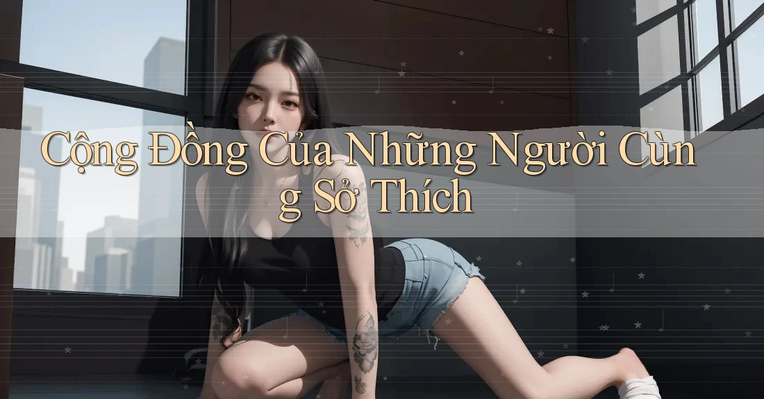 Cộng Đồng Của Những Người Cùng Sở Thích Cộng Đồng Của Những Người Cùng Sở Thích