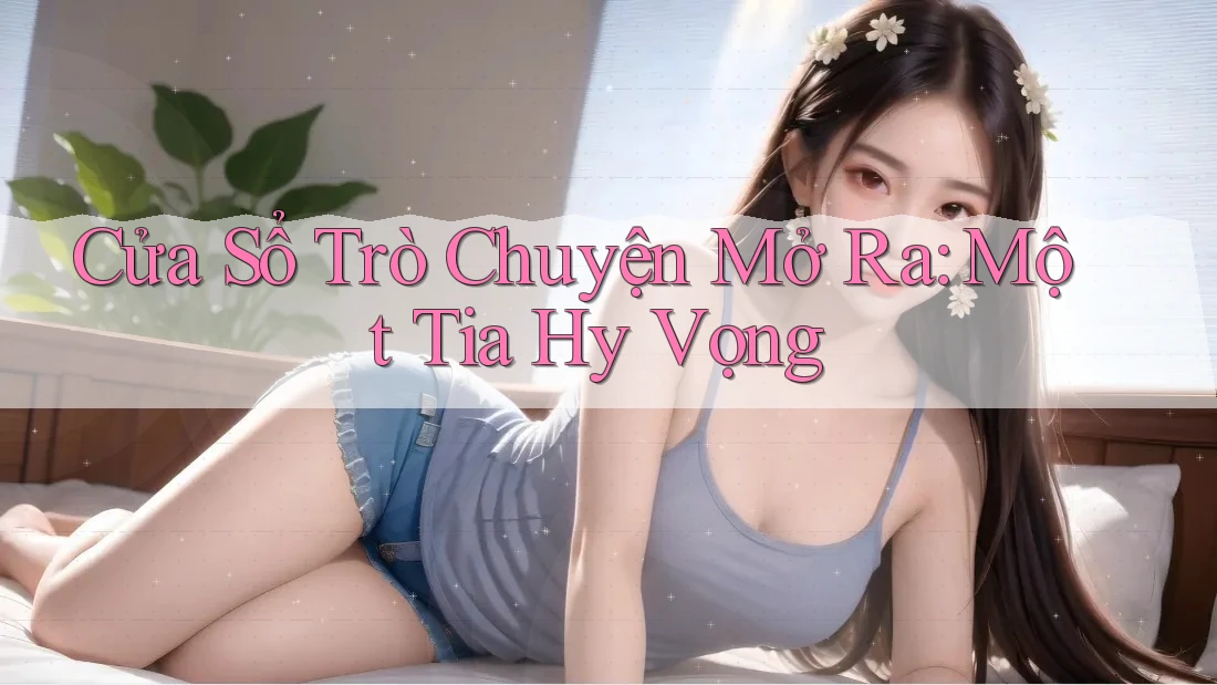 Cửa Sổ Trò Chuyện Mở Ra: Một Tia Hy Vọng
