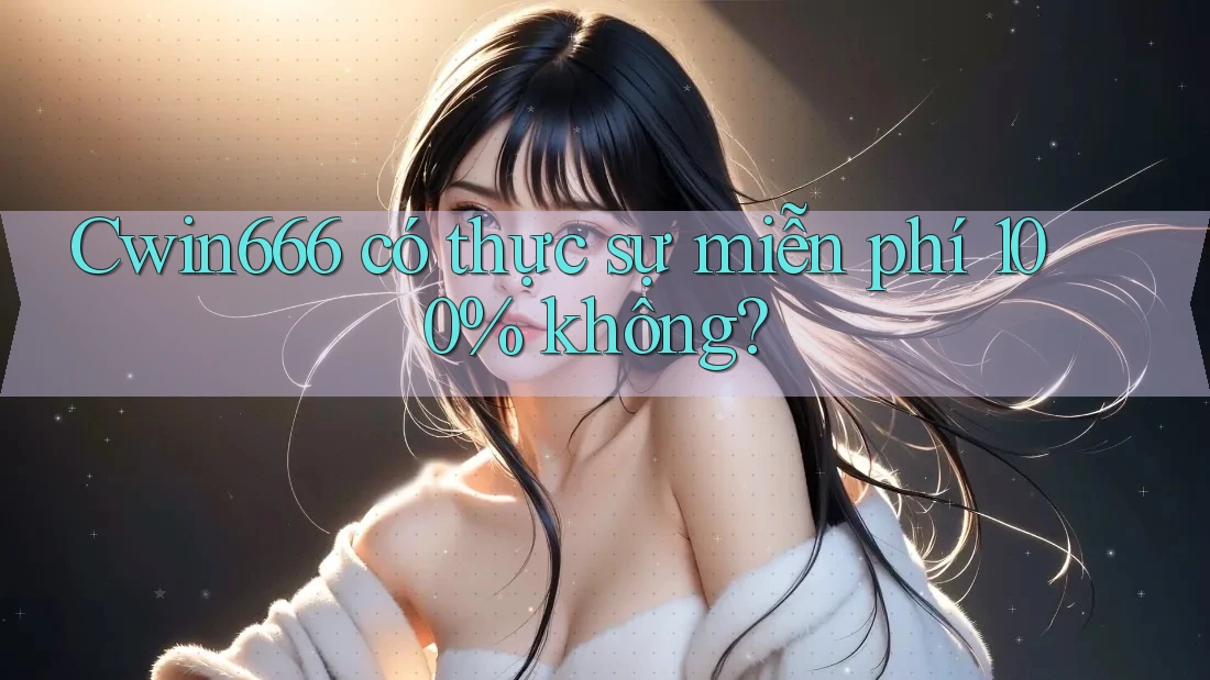 Cwin666 có thực sự miễn phí 100% không?