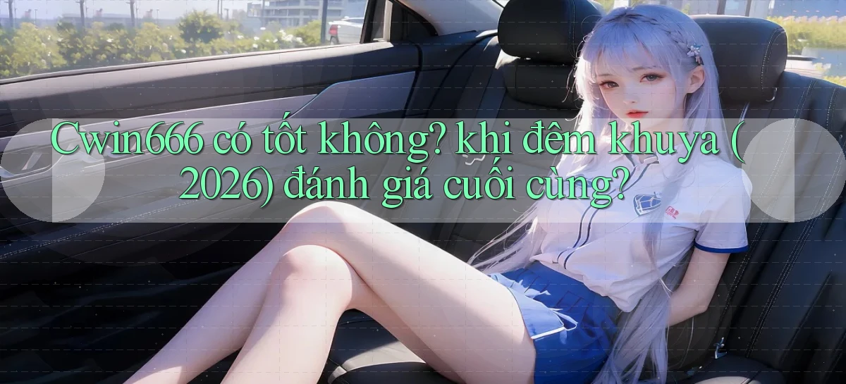 Cwin666 có tốt không khi đêm khuya (2026) đánh giá cuối cùng
