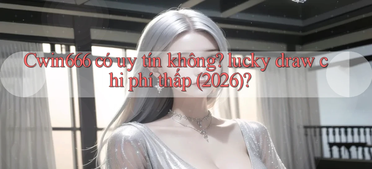 Cwin666 có uy tín không lucky draw chi phí thấp (2026)