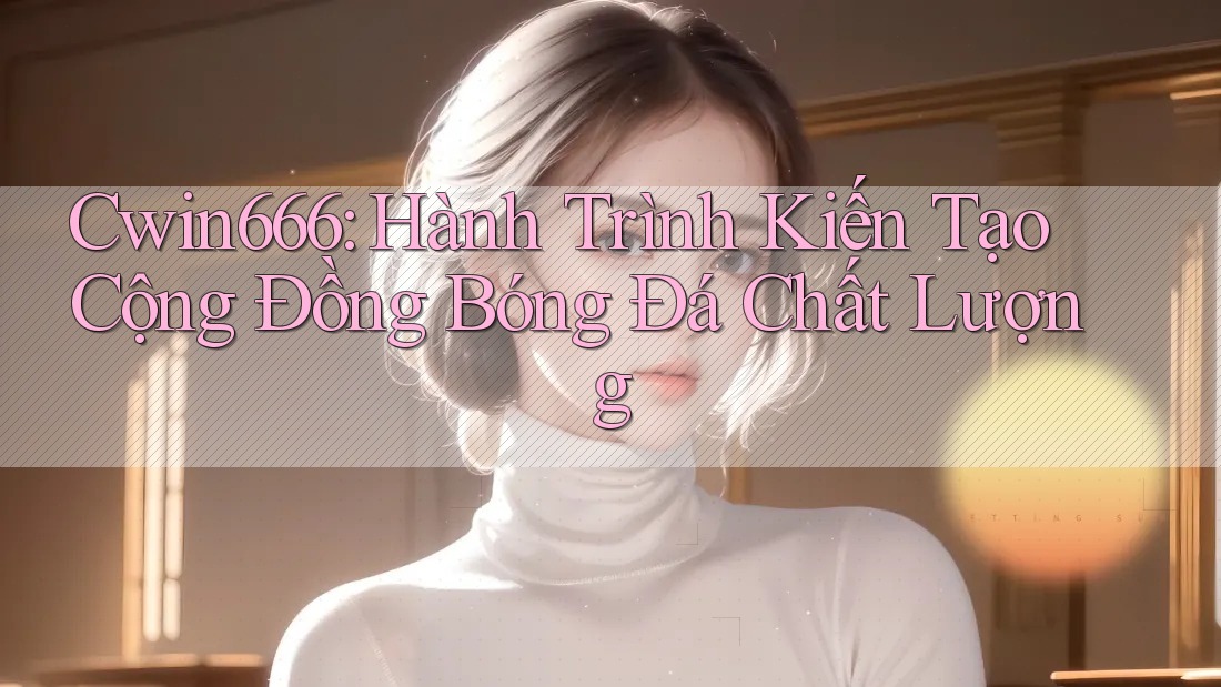 Cwin666: Hành Trình Kiến Tạo Cộng Đồng Bóng Đá Chất Lượng Cwin666: Hành Trình Kiến Tạo Cộng Đồng Bóng Đá Chất Lượng