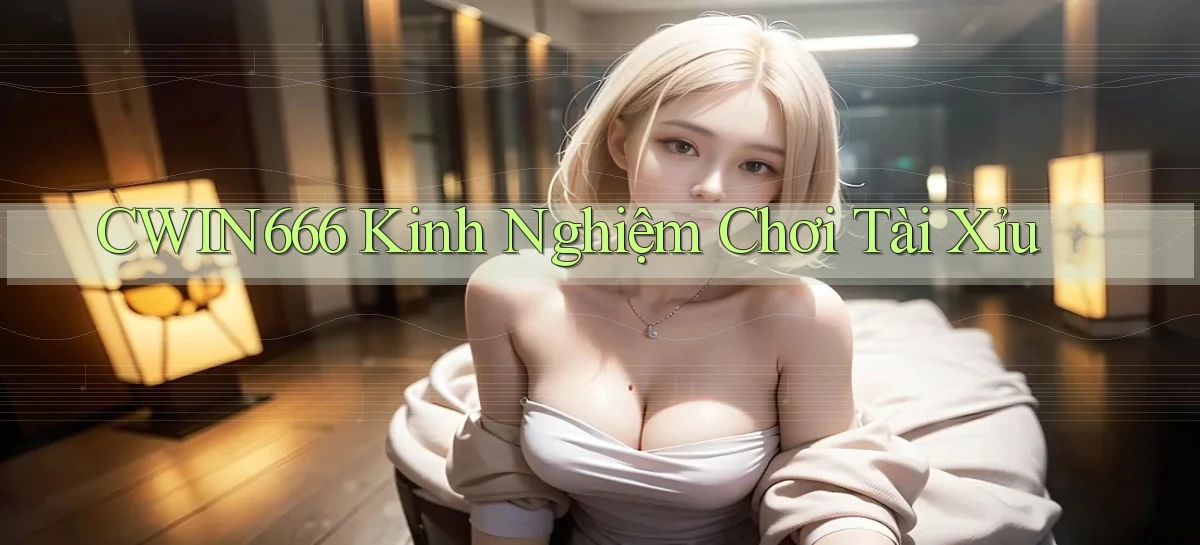 cwin666 kinh nghiệm chơi tài xỉu
