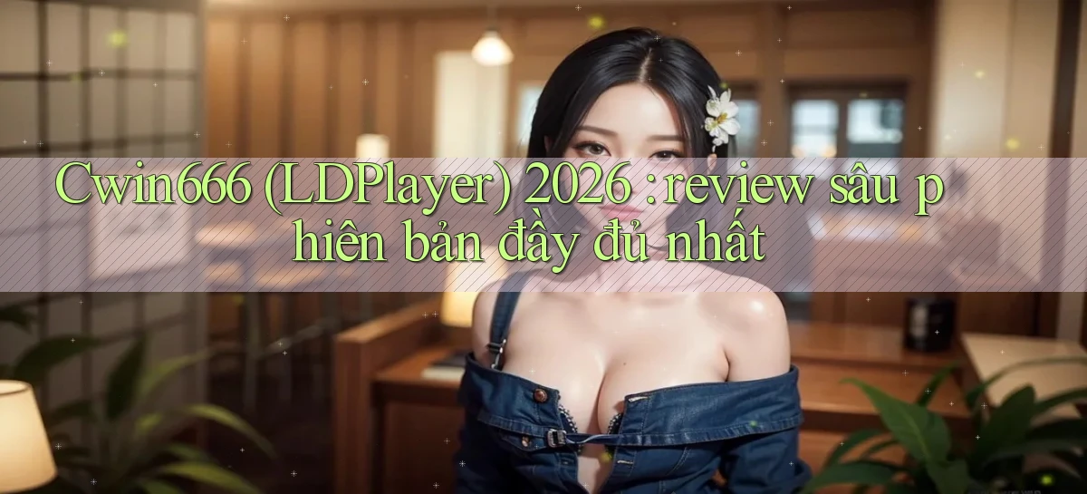 Cwin666 (LDPlayer) 2026 review sâu phiên bản đầy đủ nhất