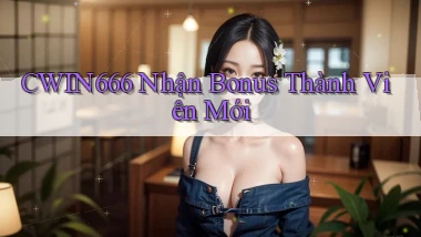 cwin666  nhận bonus thành viên mới