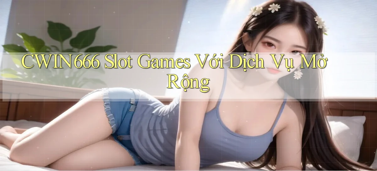 Cwin666  slot games với dịch vụ mở rộng