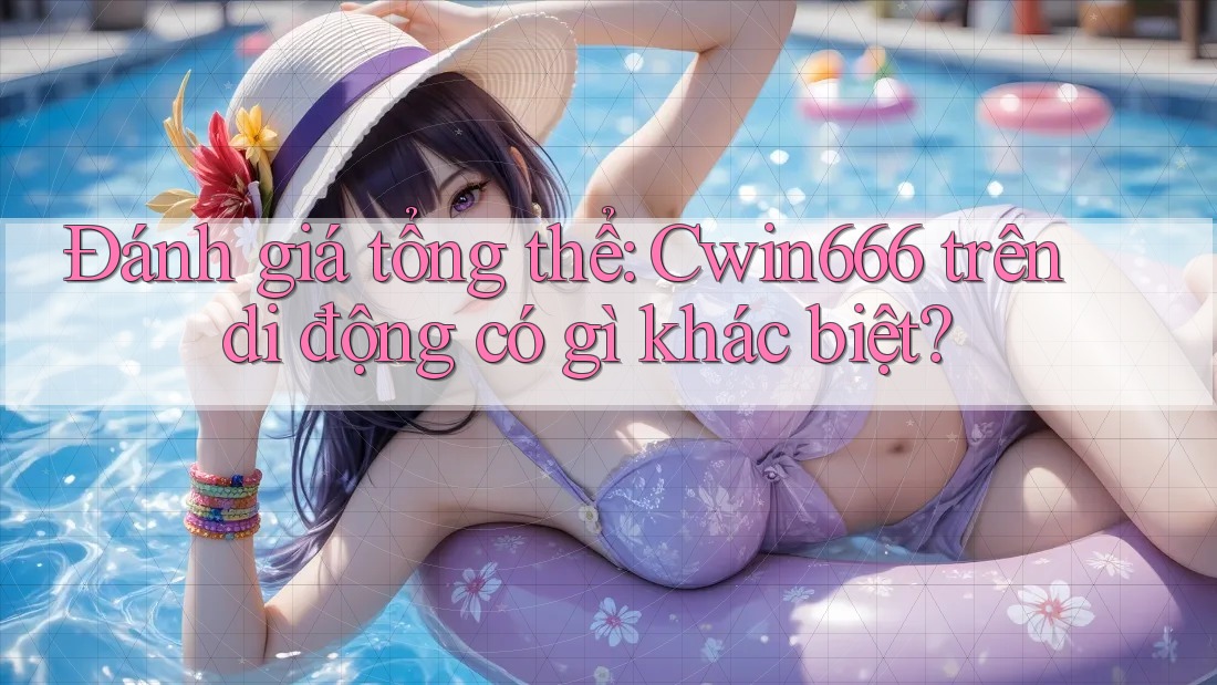 Đánh giá tổng thể: Cwin666 trên di động có gì khác biệt?