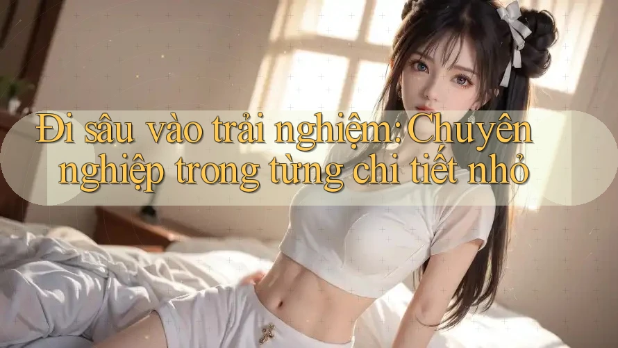 Đi sâu vào trải nghiệm: Chuyên nghiệp trong từng chi tiết nhỏ
