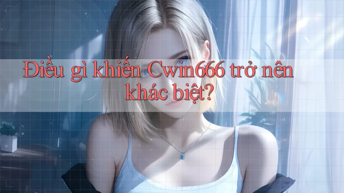 Điều gì khiến Cwin666 trở nên khác biệt?