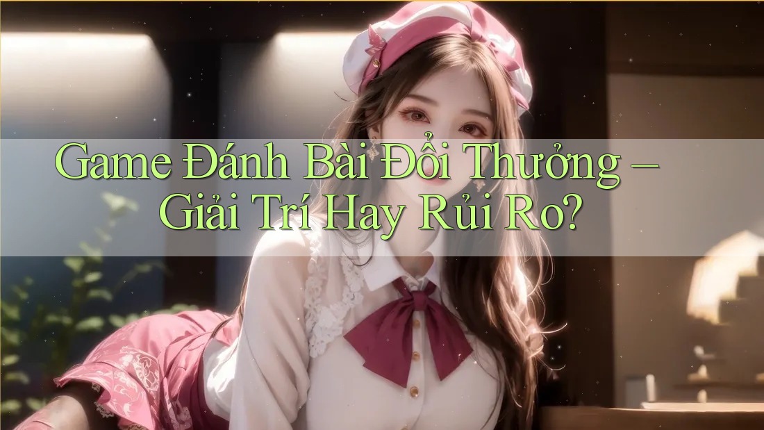 Game Đánh Bài Đổi Thưởng – Giải Trí Hay Rủi Ro?