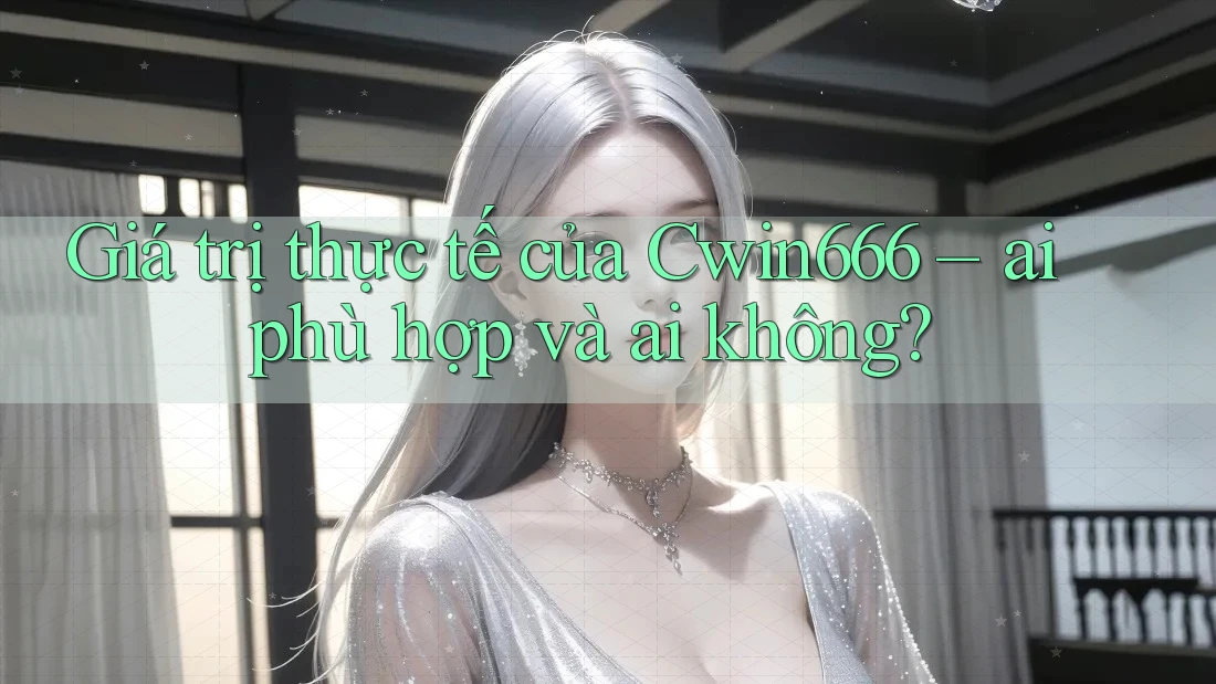 Giá trị thực tế của Cwin666 – ai phù hợp và ai không?