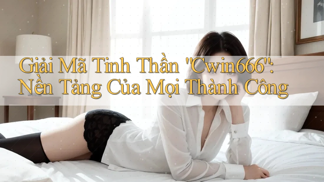 Giải Mã Tinh Thần “Cwin666”: Nền Tảng Của Mọi Thành Công