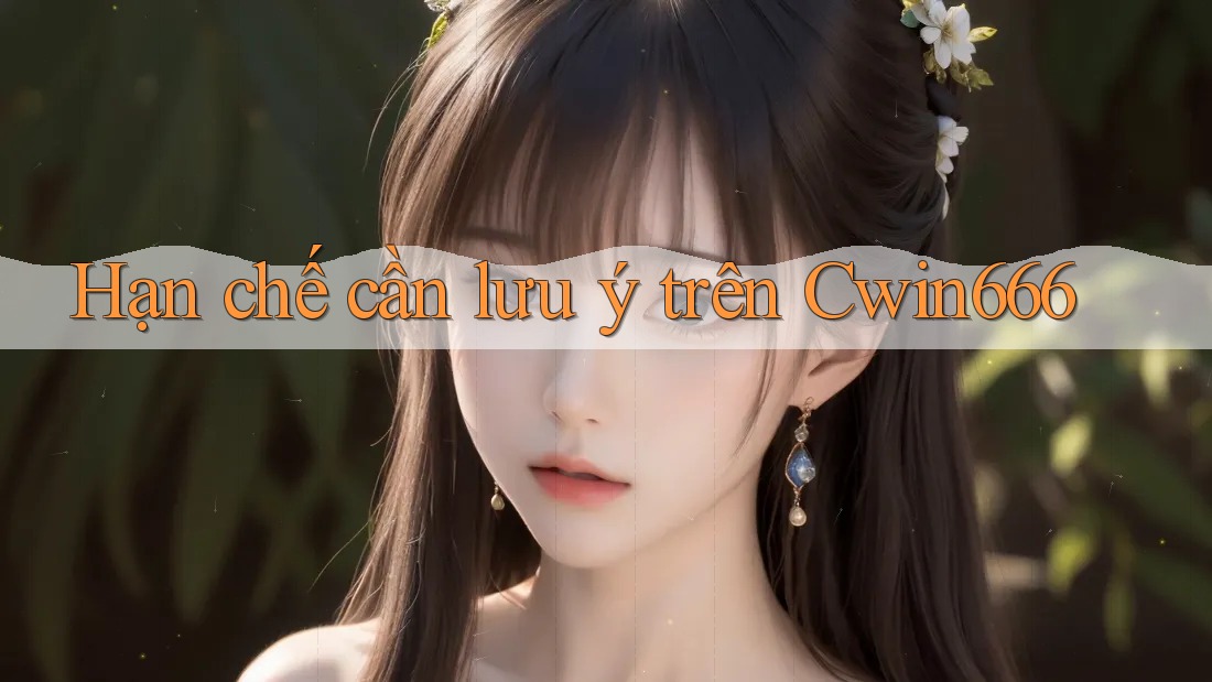 Hạn chế cần lưu ý trên Cwin666