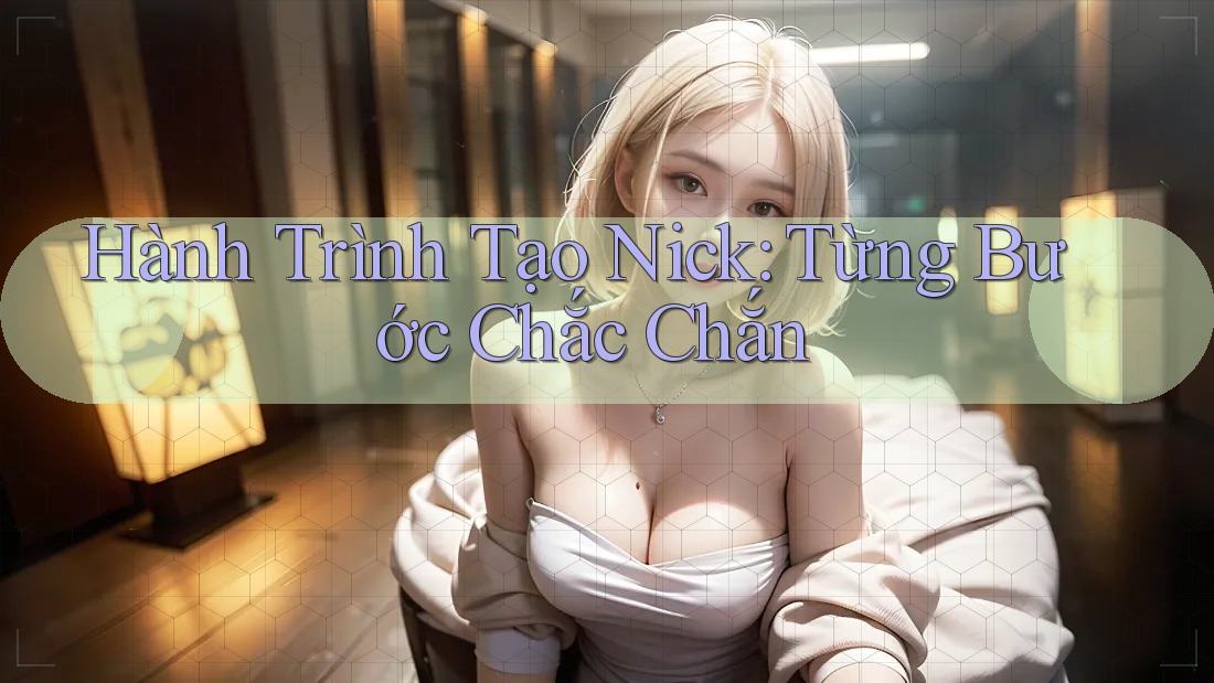 Hành Trình Tạo Nick: Từng Bước Chắc Chắn