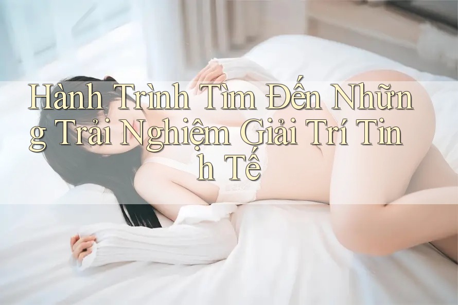 Hành Trình Tìm Đến Những Trải Nghiệm Giải Trí Tinh Tế