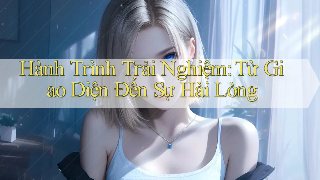 Hành Trình Trải Nghiệm: Từ Giao Diện Đến Sự Hài Lòng Hành Trình Trải Nghiệm: Từ Giao Diện Đến Sự Hài Lòng