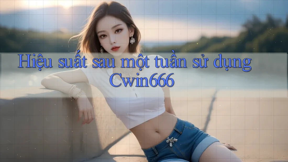 Hiệu suất sau một tuần sử dụng Cwin666