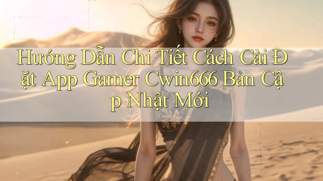Hướng Dẫn Chi Tiết Cách Cài Đặt App Gamer Cwin666 Bản Cập Nhật Mới Hướng Dẫn Chi Tiết Cách Cài Đặt App Gamer Cwin666 Bản Cập Nhật Mới
