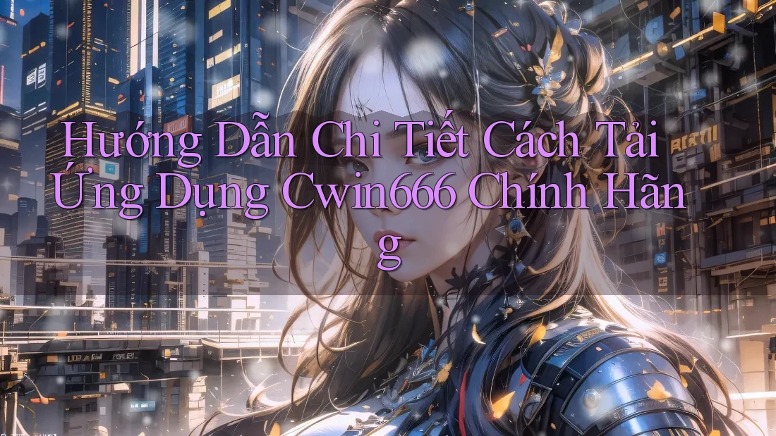 Hướng Dẫn Chi Tiết Cách Tải Ứng Dụng Cwin666 Chính Hãng