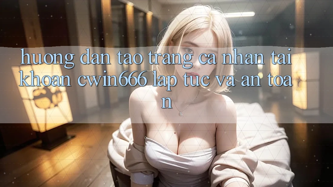Hướng Dẫn Tạo trang cá nhân Tài Khoản Cwin666 Lập tức và An Toàn