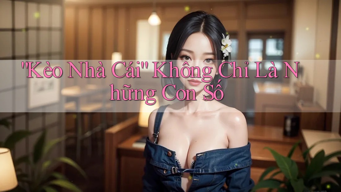 “Kèo Nhà Cái” Không Chỉ Là Những Con Số “Kèo Nhà Cái” Không Chỉ Là Những Con Số