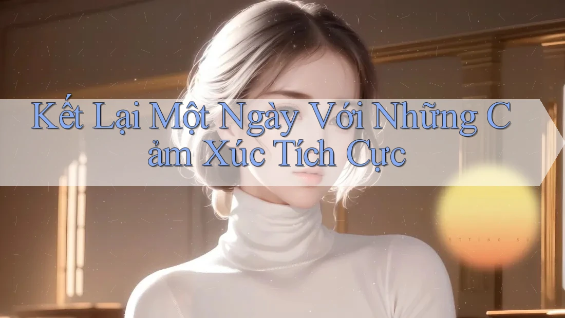 Kết Lại Một Ngày Với Những Cảm Xúc Tích Cực Kết Lại Một Ngày Với Những Cảm Xúc Tích Cực