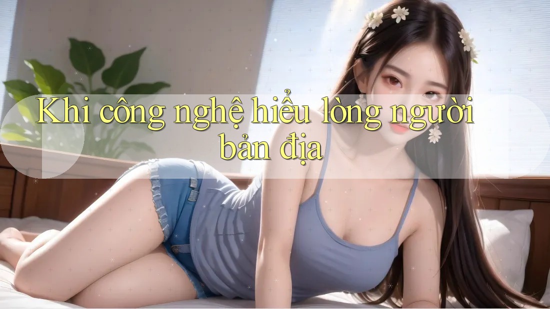 Khi công nghệ hiểu lòng người bản địa