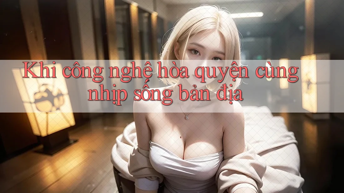 Khi công nghệ hòa quyện cùng nhịp sống bản địa