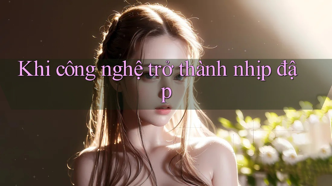 Khi công nghệ trở thành nhịp đập Khi công nghệ trở thành nhịp đập
