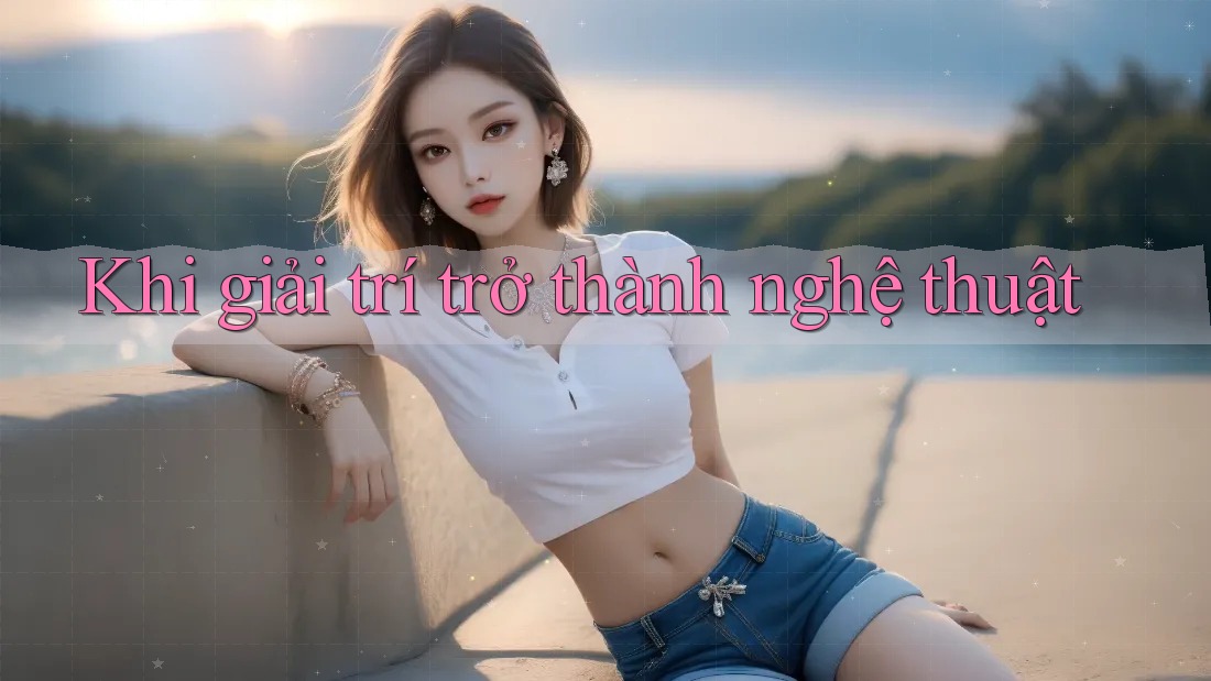 Khi giải trí trở thành nghệ thuật