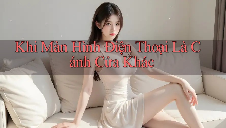 Khi Màn Hình Điện Thoại Là Cánh Cửa Khác